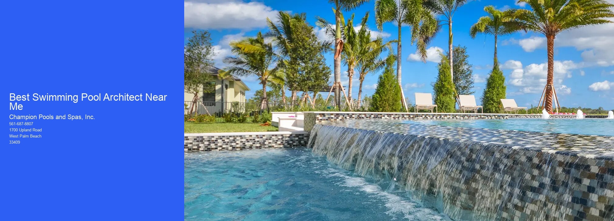 Best Swimming Pool Architect Near Me