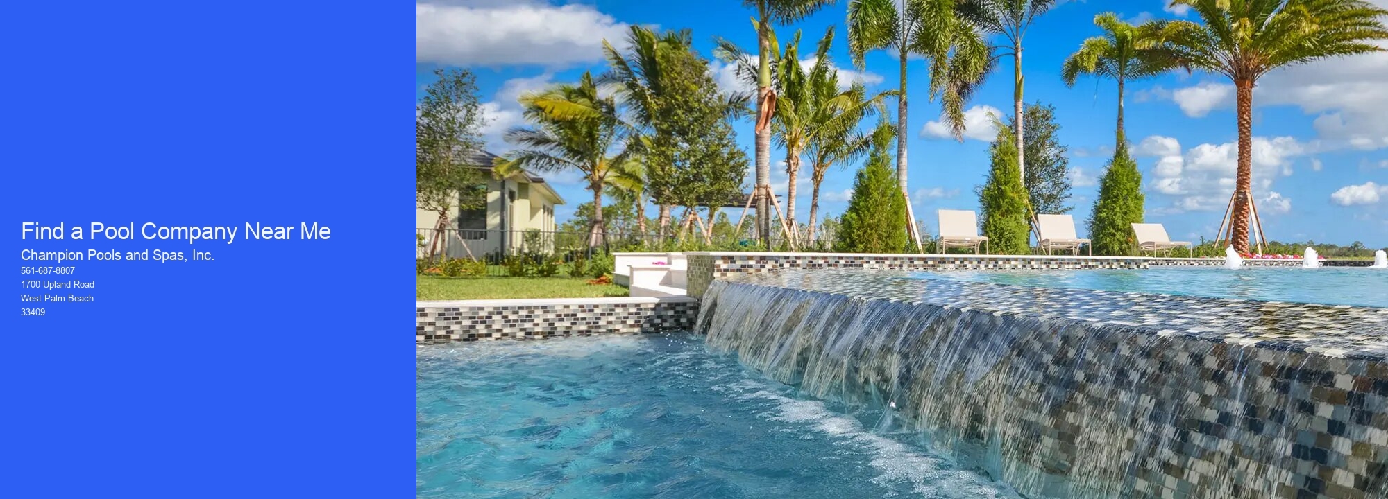 Find a Pool Company Near Me