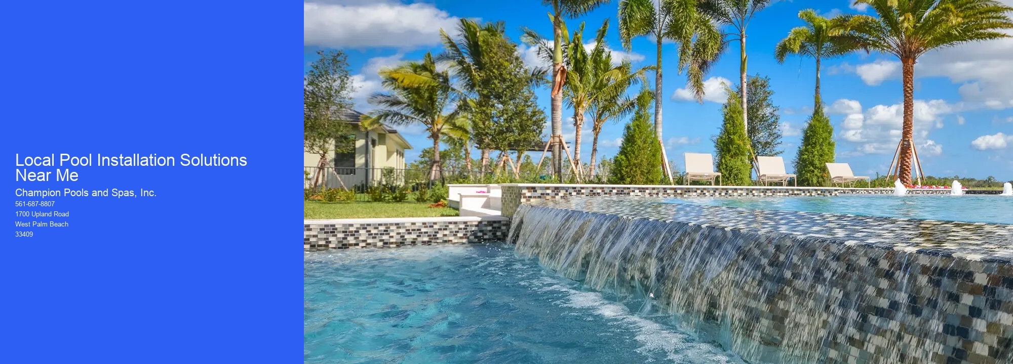 Local Pool Installation Solutions Near Me