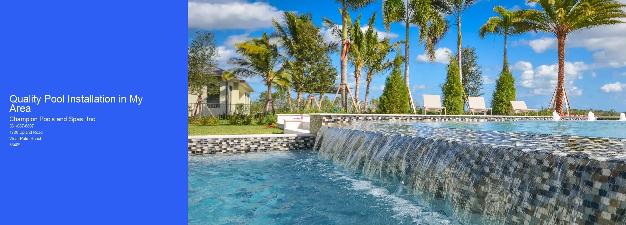 Quality Pool Installation in My Area
